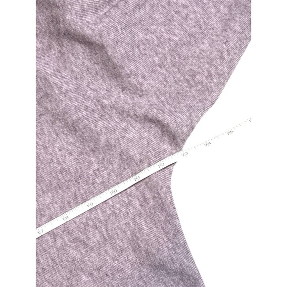 Vila Milano Women’s Purple Heathered Knit Dolman Sleeve Pullover Sweater Large - Picture 6 of 8